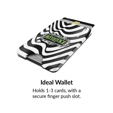Beetlejuice It's Showtime MagSafe Wallet