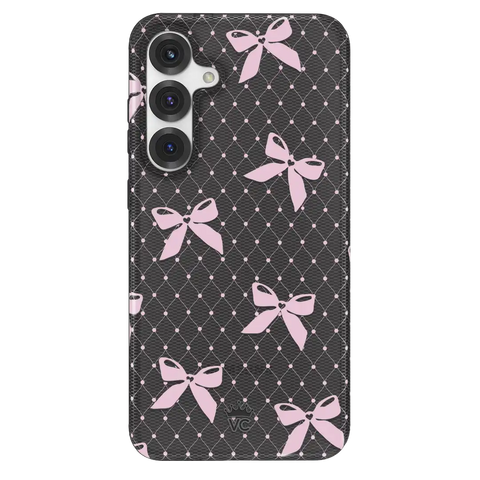 Lacy Pink Bows Samsung Case