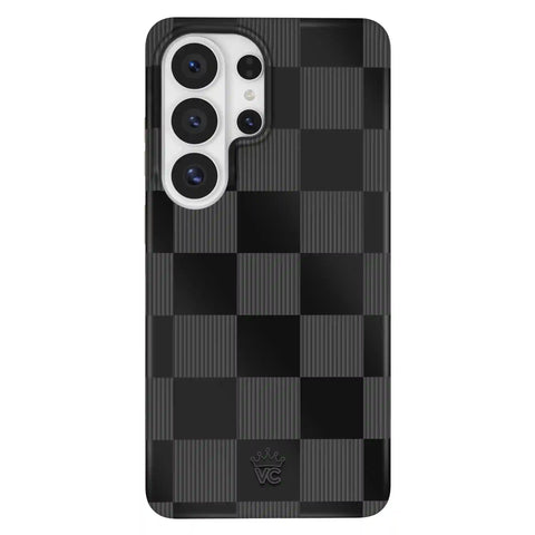Noir Vibe Checkered Samsung Case