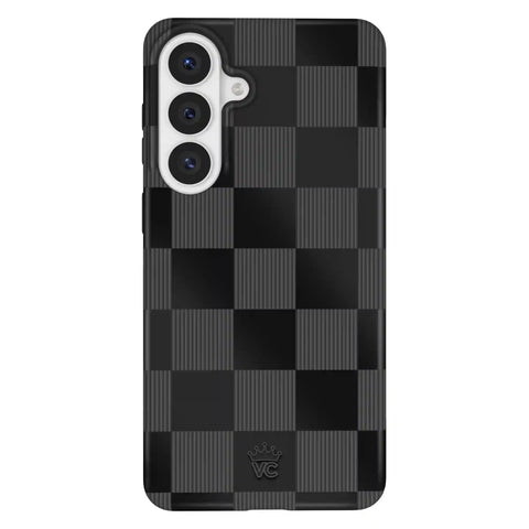 Noir Vibe Checkered Samsung Case