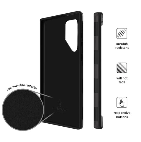 Noir Vibe Checkered Samsung Case