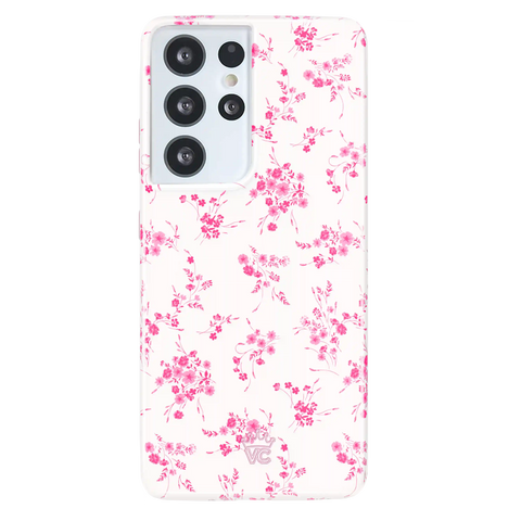 French Rose Floral Samsung Case