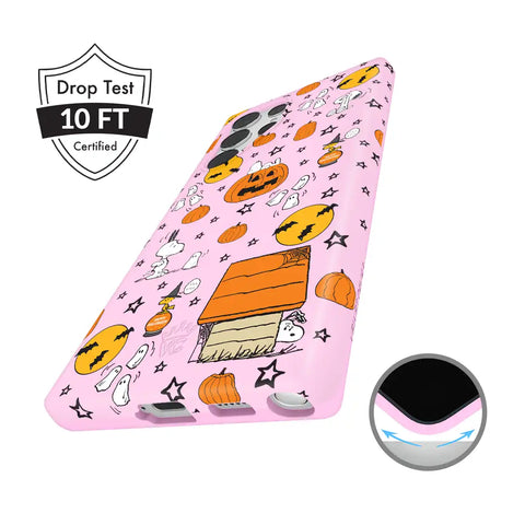 Snoopy Pink Pumpkins Samsung Case