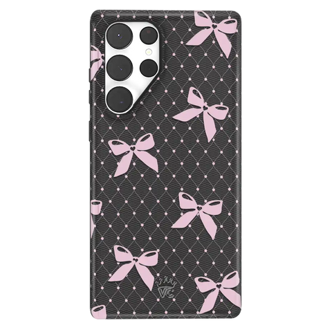 Lacy Pink Bows Samsung Case