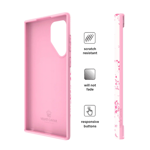 French Rose Floral Samsung Case