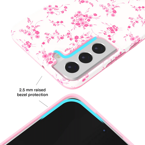 French Rose Floral Samsung Case