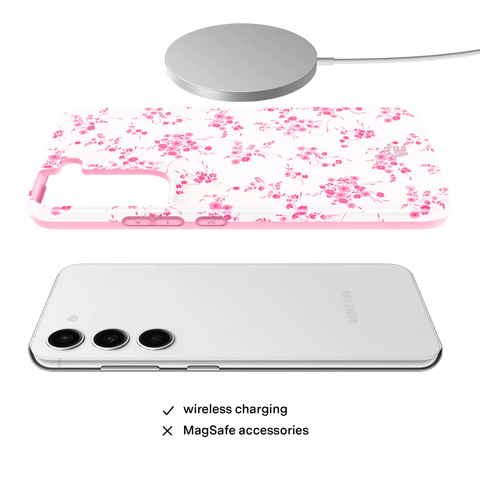 French Rose Floral Samsung Case