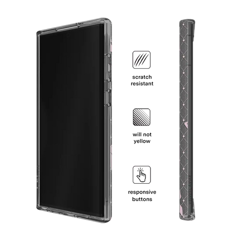 Lacy Pink Bows Samsung Case