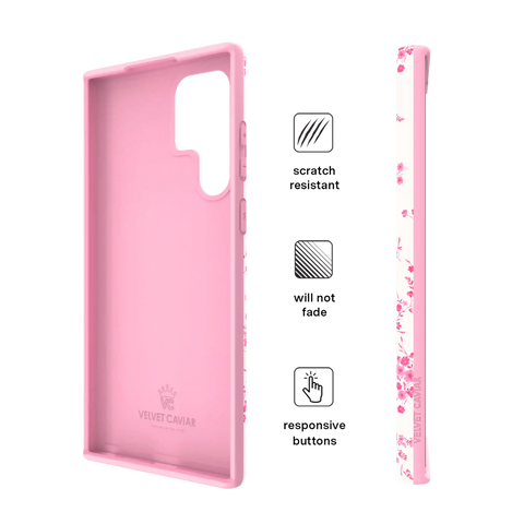 French Rose Floral Samsung Case