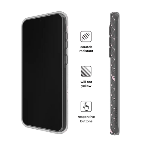 Lacy Pink Bows Samsung Case
