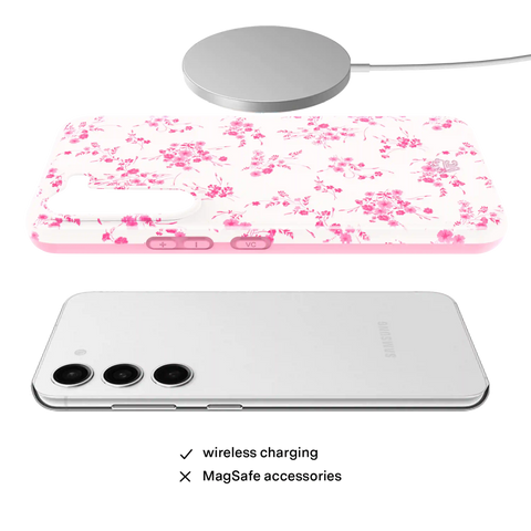 French Rose Floral Samsung Case