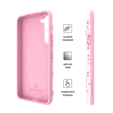 French Rose Floral Samsung Case