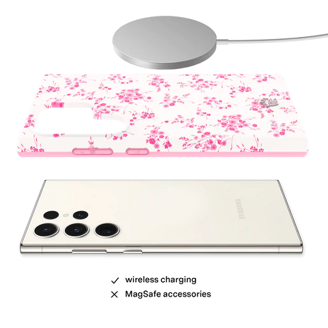 French Rose Floral Samsung Case