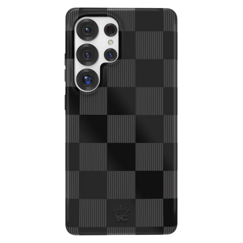 Noir Vibe Checkered Samsung Case